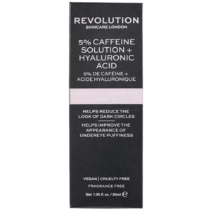 REVOLUTION Skincare Targeted Under Eye Serum - 5% Caffeine Solution + Hyaluronic Acid Serum oční sérum 30 ml obraz