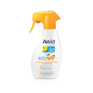 ASTRID SUN Dětské mléko na opalování spray SPF30 200 ml obraz