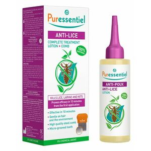 PURESSENTIEL Roztok proti vším + hřebínek 100 ml obraz