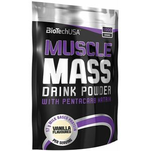 BIOTECH USA Muscle Mass Jahoda 1000 g obraz