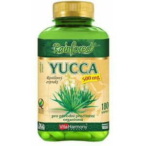 VITAHARMONY Yucca XXL economy 500 mg 180 kapslí obraz