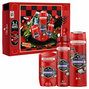 OLD SPICE Gamebox Night Panther s deodorantem ve spreji 150ml, tuhým deodorantem 50ml a sprchovým gelem 400ml obraz