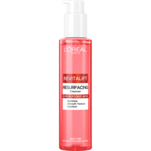 L'ORÉAL PARIS Revitalift Glycolic Exfoliační čistící gel s 3, 5 % kyseliny glykolové 150 ml obraz