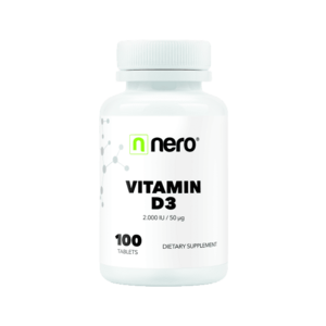 NERO Vitamin D3 2000 IU 100 tablet obraz