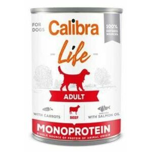 CALIBRA Dog Life konz.Adult Beef with carrots 400 g obraz