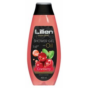 LILIEN olejový sprchový gel Cranberry 400 ml obraz