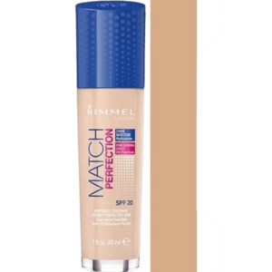 RIMMEL London Match Perfection Foundation SPF20 make-up 300 Sand 30 ml obraz