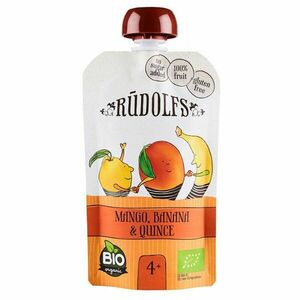 RUDOLFS BIO kapsička Mango, banán a kdoule 110 g obraz