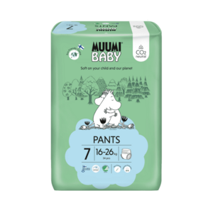 MUUMI BABY Pants 7 XL 16-26 kg kalhotkové eko pleny 34 ks obraz