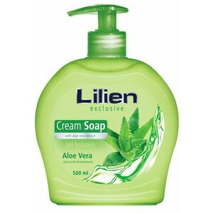 LILIEN krémové tekuté mýdlo Aloe Vera 500 ml obraz