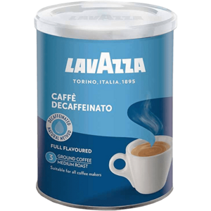 LAVAZZA Decaffeinato mletá káva (bez kofeinu) - dóza 250 g obraz