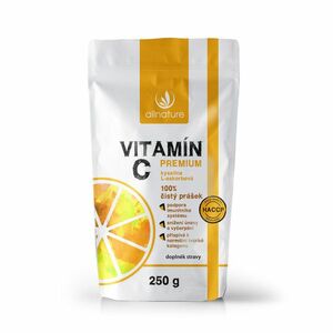 ALLNATURE Vitamín C prášek Premium 250 g obraz