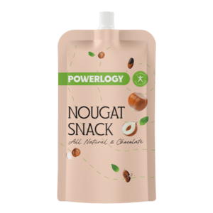 POWERLOGY Nougat Snack 50 g obraz