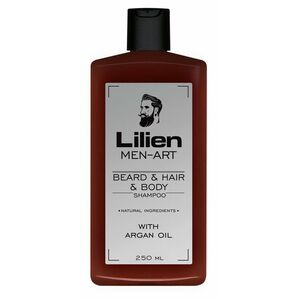 LILIEN Men Art beard&hair&body shampoo White 250 ml obraz