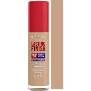 RIMMEL Lasting Finish Hyaluronic Acid dlouhotrvající hydratační make-up 100 Ivory 30 ml obraz