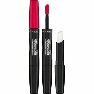 RIMMEL London Lasting Provocalips Double Ended dlouhotrvající tekutá rtěnka 500 Kiss The Town Red 7.5 ml obraz