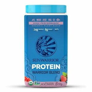 SUNWARRIOR Protein Blend BIO lesní plody 750 g obraz