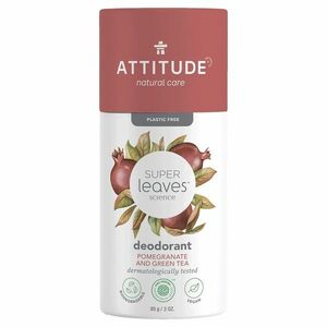 ATTITUDE Super leaves Přírodní tuhý deodorant – granátové jablko a zelený čaj 85 g obraz