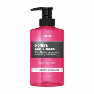 KUNDAL Honey&Macadamia Body Lotion - vyživující tělové mléko s vůní třešně 500 ml obraz