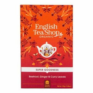 ENGLISH TEA SHOP Čaj Červená řepa se zázvorem a kari BIO 20 x 1.5 g obraz