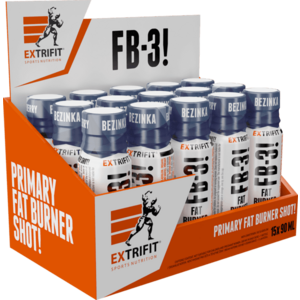 EXTRIFIT FB-3! Fat Burner Shot bezinka 15 x 90 ml obraz