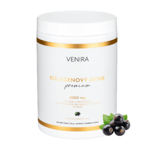 VENIRA Prémiový kolagenový drink černý rybíz 8000 mg 324 g obraz