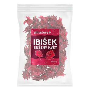 ALLNATURE Ibišek sušený květ 250 g obraz