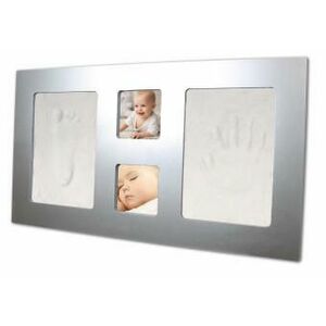 HAPPY HANDS Large frame Silver obraz