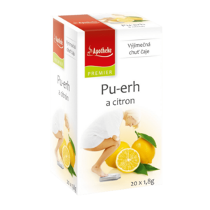 APOTHEKE Pu-erh a citron čaj sáčky 20 x 1.8 g obraz