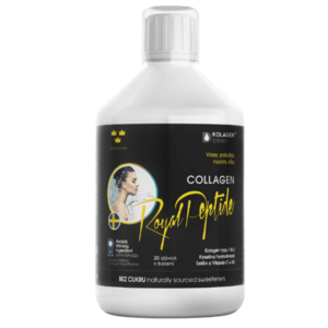 KOLAGENDRINK Collagen Royal Peptide hydrolyzovaný rybí kolagen bez cukru 500 ml obraz