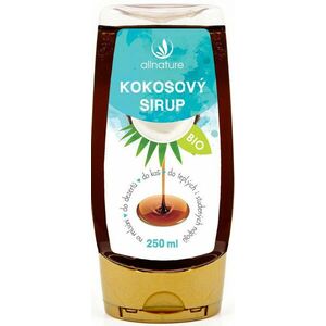 ALLNATURE Kokosový sirup BIO 250 ml obraz