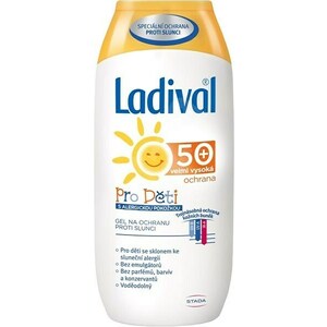 LADIVAL Pro děti Allerg SPF 50+ gel na opalování 200 ml obraz