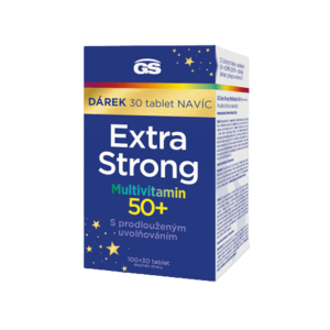 GS Extra Strong Multivitamin 50+ 130 tablet obraz