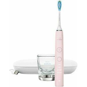 PHILIPS SONICARE DiamondClean 9000 Sonický kartáček s aplikací a nabíjecí skleničkou HX9911/29 obraz