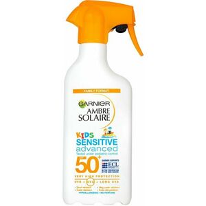 GARNIER Ambre Solaire Sensitive Advanced Kids ochranný sprej na citlivou dětskou pokožku SPF 50+, 270 ml obraz