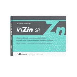 TRIZIN® SR zinek s postupným uvolňováním 60 tablet obraz