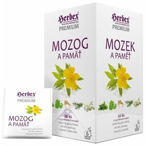 HERBEX Mozek a paměť sáčky 20 x 1.5 g obraz