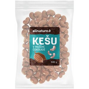 ALLNATURE Kešu v mléčné čokoládě 500 g obraz