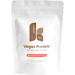 KOMPAVA Vegan Protein Čokoláda-skořice 525 g obraz