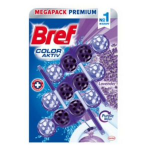 BREF WC blok Power Aktiv lavender 3 x 50 g obraz