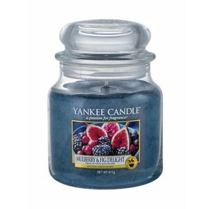 YANKEE CANDLE Mulberry & Fig Delight 411 g obraz