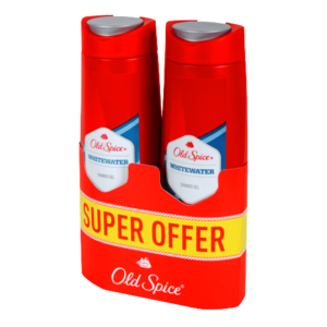 OLD SPICE Whitewater Sprchový gel se svěží vůní 2 x 400 ml obraz