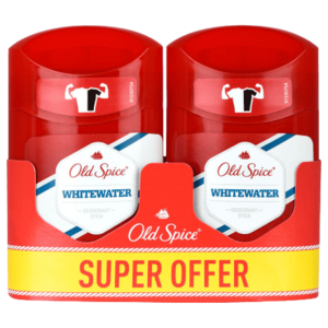 OLD SPICE deo tuhý DUO WhiteWater se svěží vůní 2 x 50 ml obraz