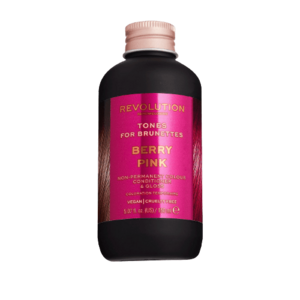 REVOLUTION Tones for Brunettes Barva na vlasy Berry Pink 150 ml obraz