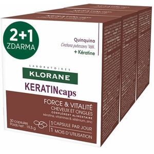 KLORANE Keratincaps Síla a vitalita 90 kapslí obraz