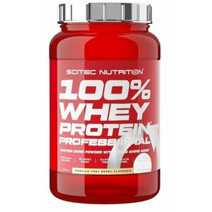 SCITEC NUTRITION 100% Whey Protein Professional vanilka/lesní směs 920 g obraz