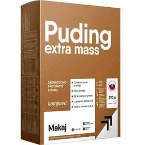 KOMPAVA Extra Mass Puding - vanilka-čokoláda 6 x 35 g obraz