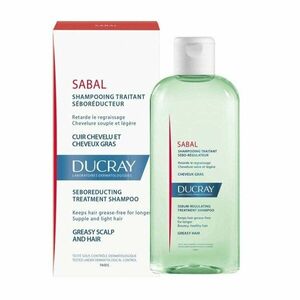 DUCRAY Sabal Šampon regulující tvorbu mazu 200 ml obraz