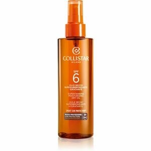 Collistar Special Perfect Tan Supertanning Moisturizing Dry Oil suchý olej na opalování SPF 6 200 ml obraz