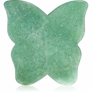 Crystallove Aventurine Butterfly Gua Sha masážní pomůcka 1 ks obraz